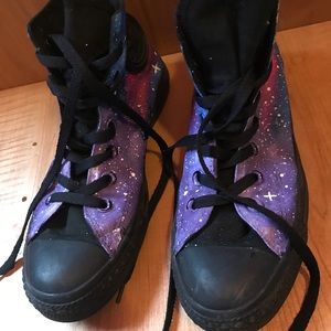 Handmade Galaxy shoes